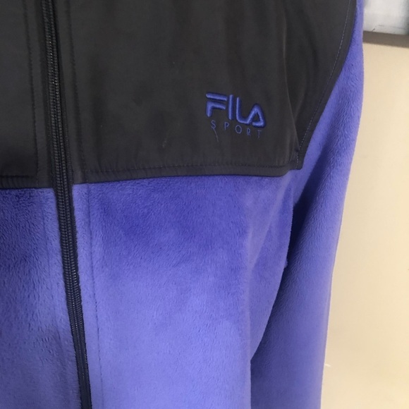 Fila Fleece Zip Up Jacket SOFT - Picture 3 of 9